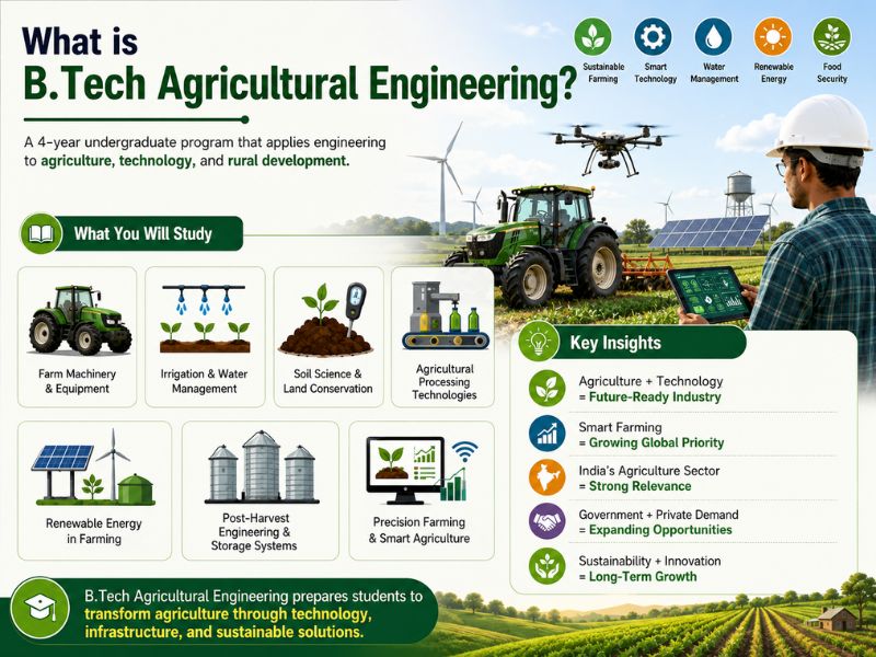 BTech Agricultural Engineering 2026