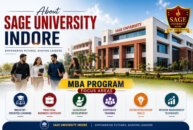 SAGE University Indore MBA Fees 2026: