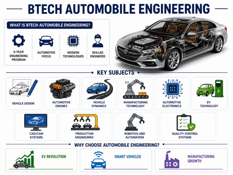 BTech Automobile Engineering?
