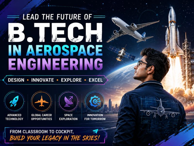 Lead the Future of B.Tech in Aerospace Engineering