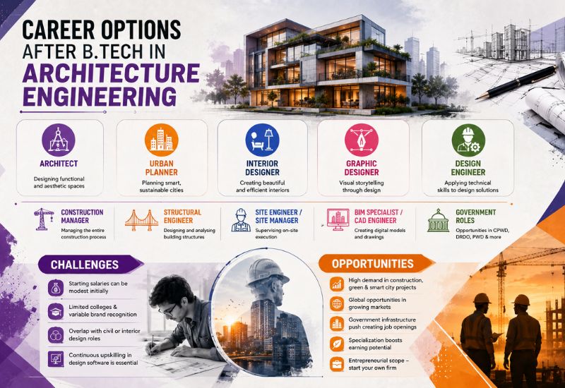 Challenges and Opportunities in the B.Tech Architecture Engineering Industry