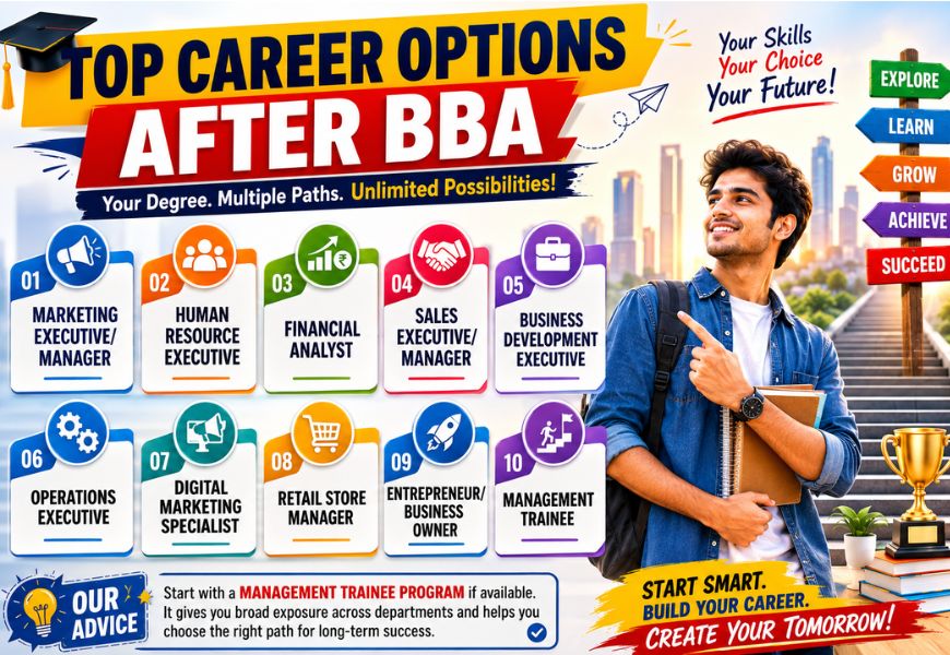Top Career Options After BBA