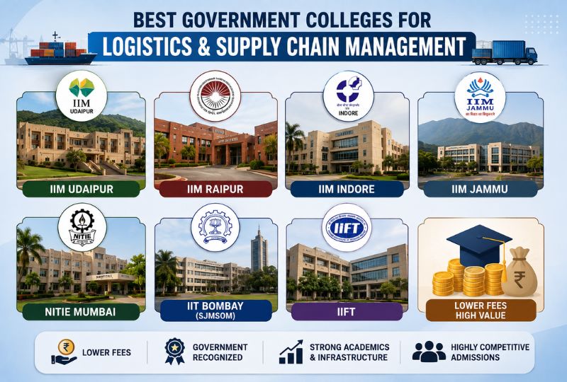Best Government Colleges for Logistics and Supply Chain Management