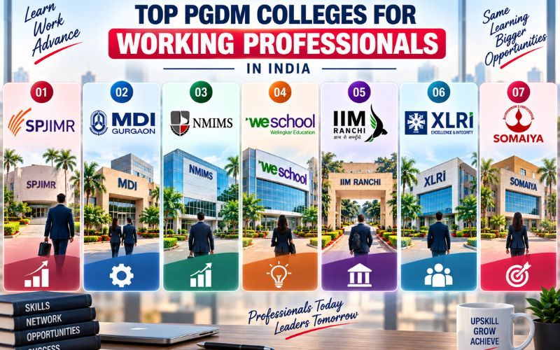 Top PGDM Colleges for Working Professionals in India