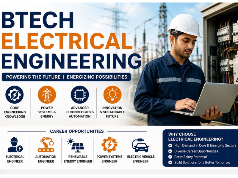 BTech Electrical Engineering Course Details 2026