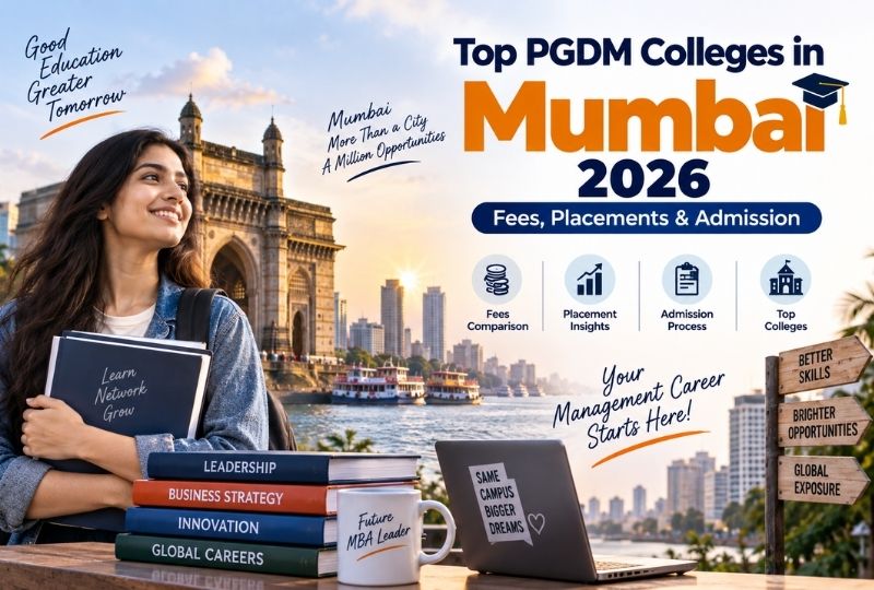 Top PGDM colleges in Mumbai offering management courses and placements