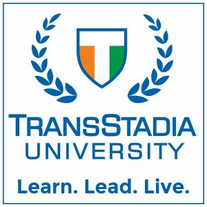 Transstadia University Logo || Transstadia University, Ahmedabad-logo