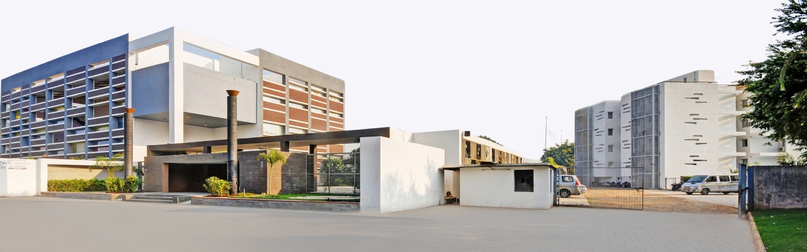 high quality shanti business school campus