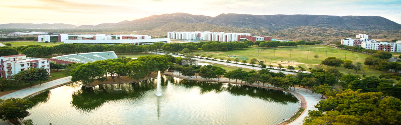 amity jaipur night view