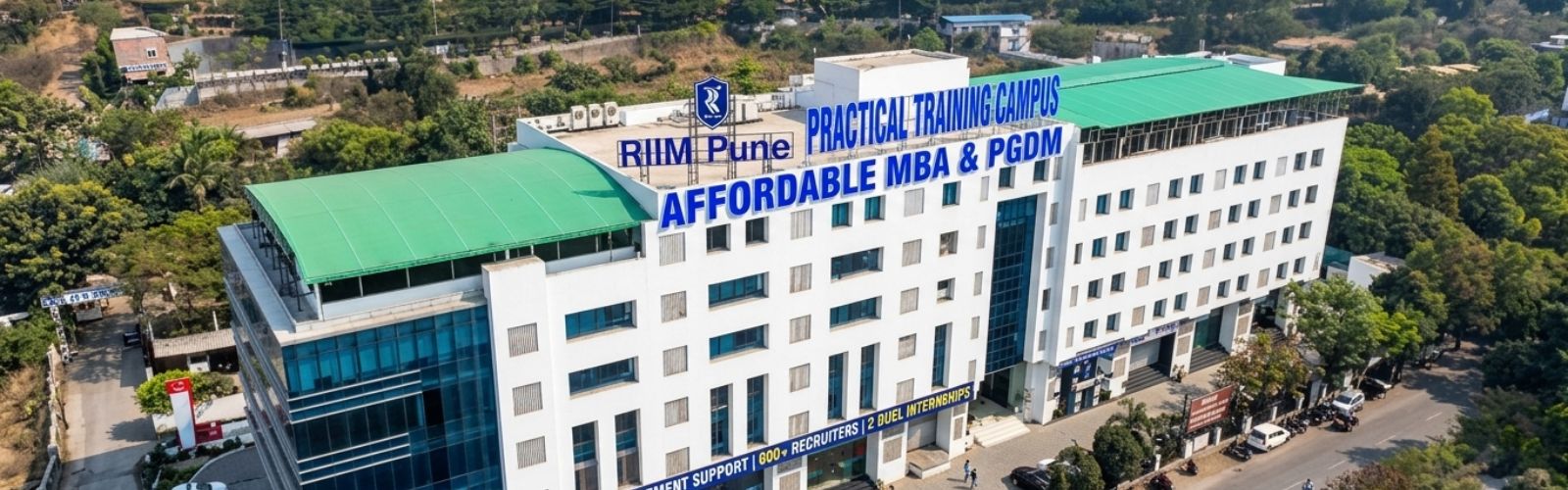 RIIM Pune Campus Building - Top MBA and PGDM College in Pune Infrastructure.