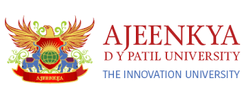 Alt Text: Official logo of Ajeenkya DY Patil University (ADYPU) Pune, featuring a red and gold crest with an eagle and elephants, and the tagline "The Innovation University". || B.Tech ALTA at DY Patil Pune with Sunstone -logo