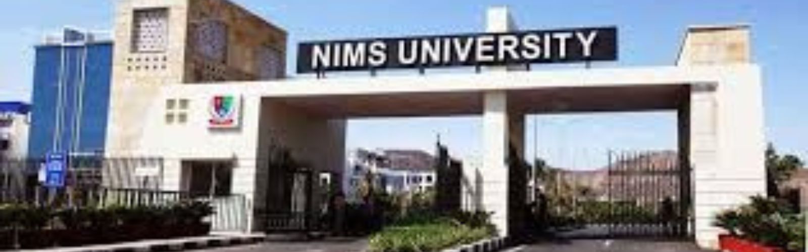 Official logo of NIMS University Rajasthan, Jaipur.