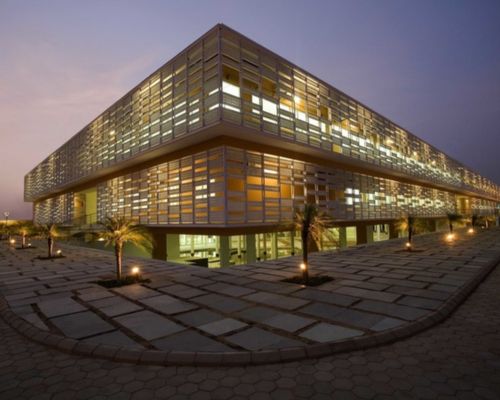 Pearl Academy Jaipur Campus Building with Modern Architecture
