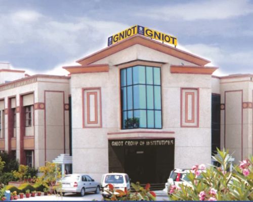 The front exterior of the GNIOT Group of Institutions building.